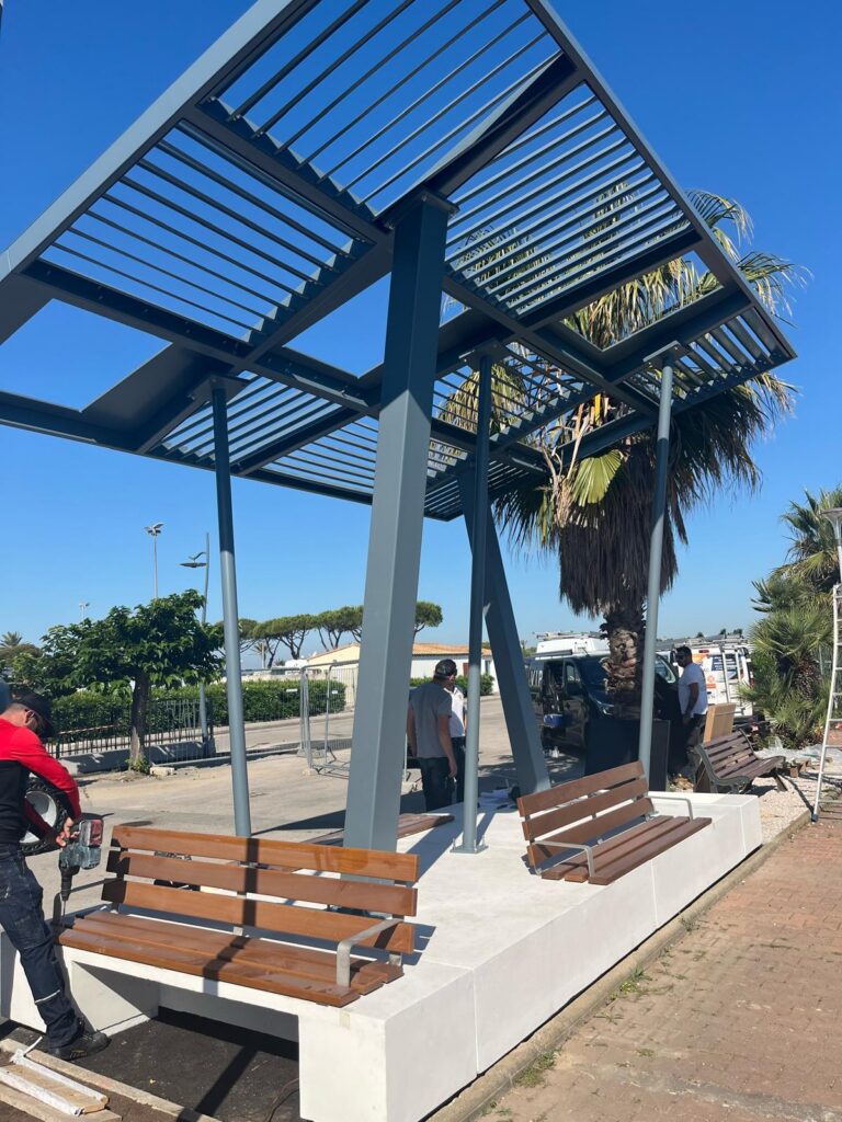 Mobiliari amb plaques solars